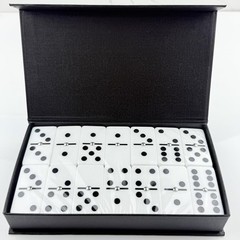 Dominos Set for Adults Kid – Dominoes – Board Games, Double 6 Dominoes Family…