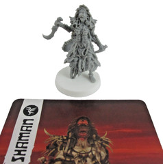 HATE: The Board Game UM’CAL SHAMAN Mini & Card NEW!!