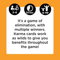 KARMA Card Game – Family Game Night Kids 8+ & Adults