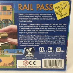 Rail Pass Game A Realtime Cooperative Cargo Delivery Mercury Games NEW Sealed