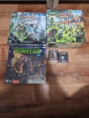 Zombicide White Death Kickstarter Bundle w/ Frozen Fortress TMNT Timecrash++