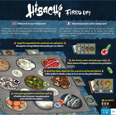 Hibachi: Fired Up! Board Game – Competitive Recipe Cooking Game with Skill-Based