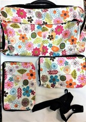 Mahjong Set Carry Bag, Empty Bag + 2 Pouches for Tiles + Bag for Racks = 4 Bags