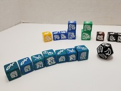TSR Dragon Dice 36 Count Lot Adventure Fantasy Role Play Monster Rare Uncommon
