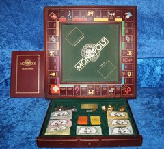 Monopoly Collector’s Edition 1991 Franklin Mint Wooden Luxury Board Game