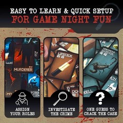 Murder in Hong Kong Party Game | Engaging Social Deduction | 20 Min | 12 Players