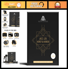 1920s Murder Mystery Dinner Party Game – Roaring 20s Speakeasy Whodunnit for 4-2