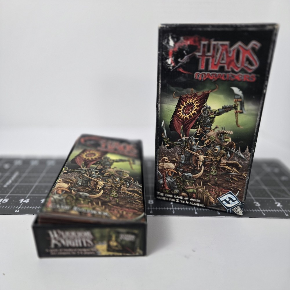 Chaos Marauders Complete Board Game Fantasy Flight Games Games Workshop CIB