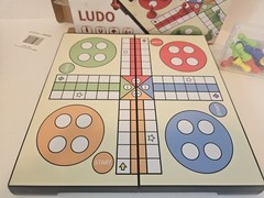 Ludo Kidami Travel Board Game Set, Folding Design Magnetic NEW