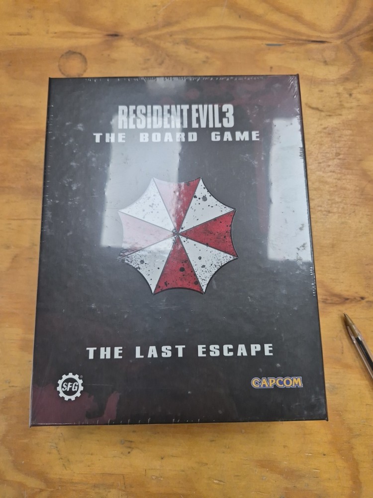 Resident Evil 3 The Board Game The Last Escape Kickstarter Edition Sealed New