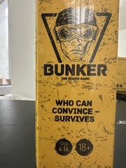 BUNKER ENG – English Board Game 100% Original / Бункер на английском