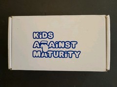 Kids Against Maturity Family Card Game for 2 to 4 Players Ages 10 Years and Up