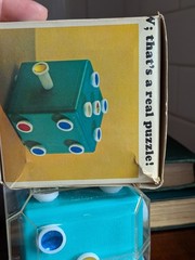 Vtg Chaotic Cube Art Game 1970 Pacific Game Company Nintendo Japan 1969 & Box