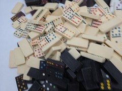 12 LB Domino Lot: Bulk Mixed Dominos Huge Wholesale Game Tile Collection #1