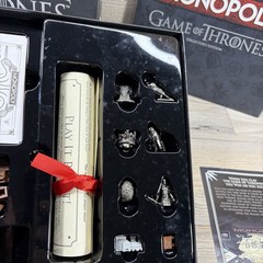 MONOPOLY Game of Thrones HBO Collector’s Edition Board Game Complete!