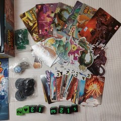 King of Tokyo Board Game Richard Garfield Complete Open Box