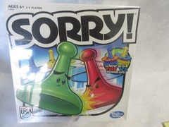 NEW Hasbro Sorry! Fire & Ice Family Board Game A5065 2-4 Players, Ages 6+, A5065