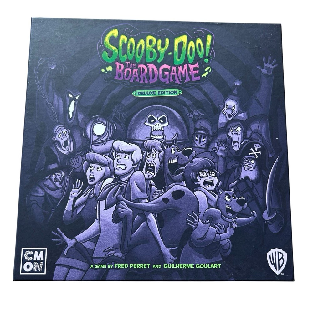 Scooby-Doo! The Board Game Deluxe Edition by CMON WB 2021 READ