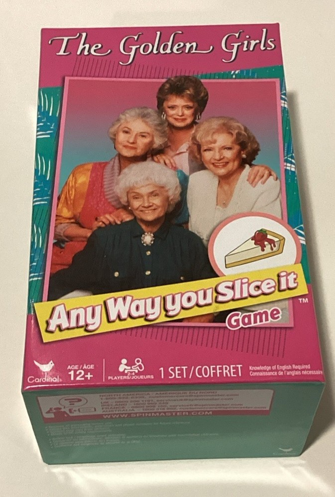 The Golden Girls Any Way You Slice It Game New Factory Sealed Box