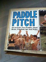 Vintage Paddle Pitch Outdoor Games Rare NOS