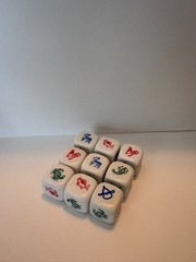 Bau Ca Tom Cua Animal Chess Game – Dice ONLY – 9 dice – NEW