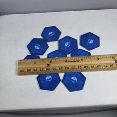 All 9 Terraforming Mars OCEAN TILES Lot Stronghold Games