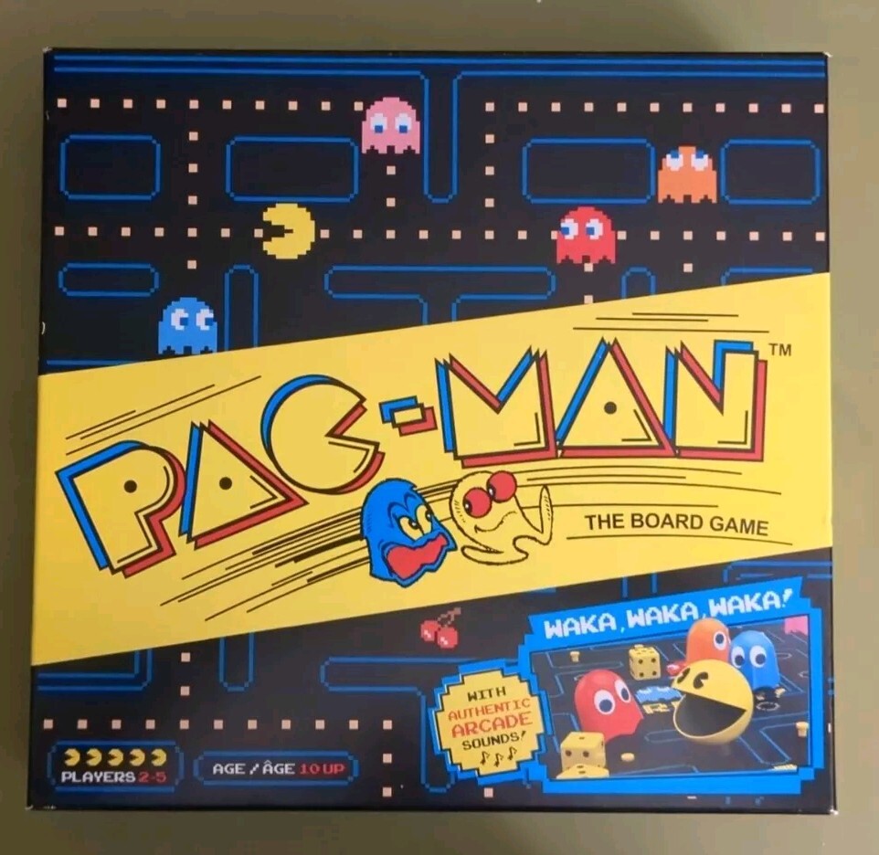 Pac-Man The Board Game Classic Retro Arcade Table Top Game 10 years – OPEN-CIB