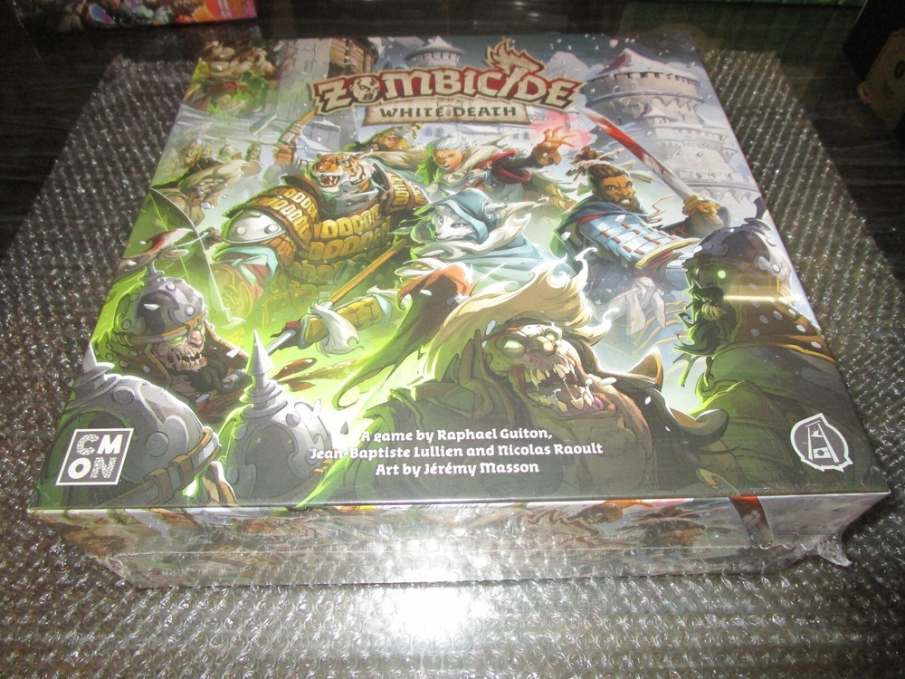 NEW Zombicide White Death Board Game Sealed CMON