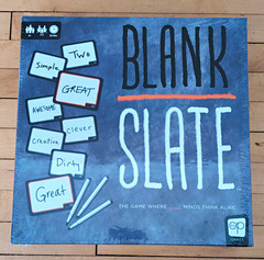 The OP Games Blank Slate Word Board Game Brand New