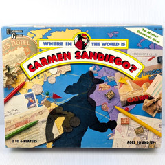 1992 Where in the World is Carmen Sandiego 100% COMPLETE University Games