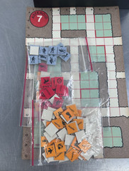 Asteroid, Series 120 Games vintage science fiction boardgame GDW 1980 Complete