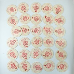 Lot of 30 Pogs Animaniacs from 1995 Warner Bros. WPF The World POG Federation