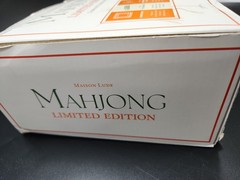 NEW Maison Lude Mahjong Limited Edition 160 Tile Set Premium Mat, Leather Bag