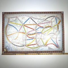 Ticket To Ride Board Game Alan R Moon Complete North America Days Of Wonder EUC