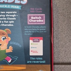 Chuckle & Roar Family Charades Card Game, 2 Ways to Play, Ages 5+, 3+ Players