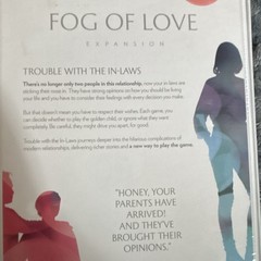 Fog of Love Trouble With the In-Laws Expansion Pack 2 Players 17+