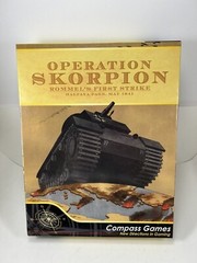 Compass Games Operation Skorpion Rommel’s May 1941 battle for the Halfaya Pass