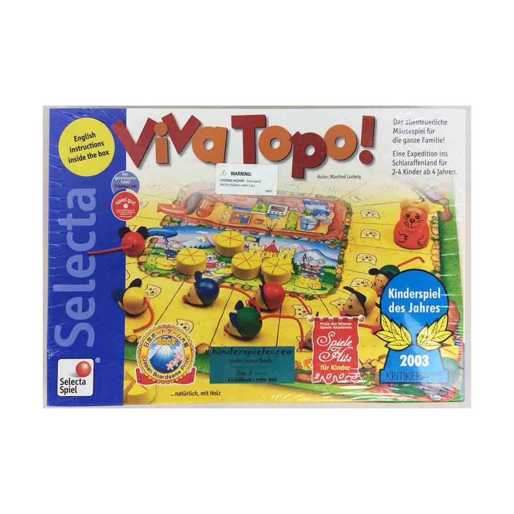 Selecta Spielzeug Boardgame Viva Topo! Box EX/NM