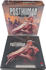 Posthuman Saga Deluxe Edition Board Game + Deluxe Components Mighty Boards MBPHS
