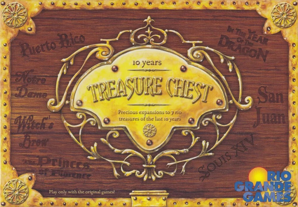 10 Years Anniversary – Treasure Chest – 13 Expansions for 7 Games – BRAND NEW