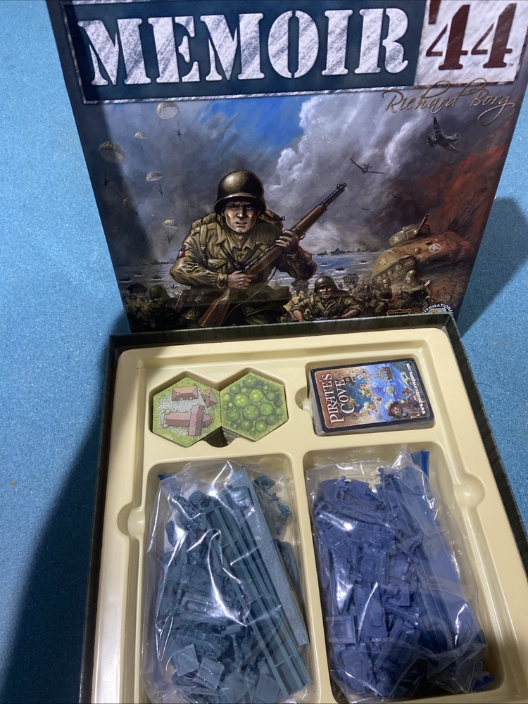 Memoir ’44 COMPLETE Days of Wonder 2015 Military Historical WWII D-Day Strategy