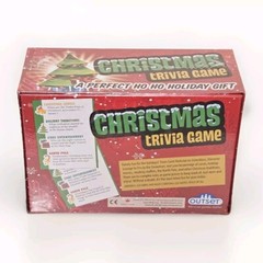 Christmas Trivia Game Holiday Fun Game Night Ages 12 and up OUTSET