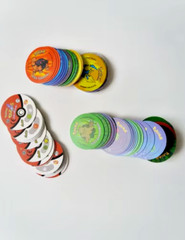 Pokemon Tazos 151/151 Generation 1 – With Plastic Bottle