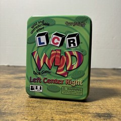 George and Company GEO0723 LCR (R) Wild Dice Game Left Center Right
