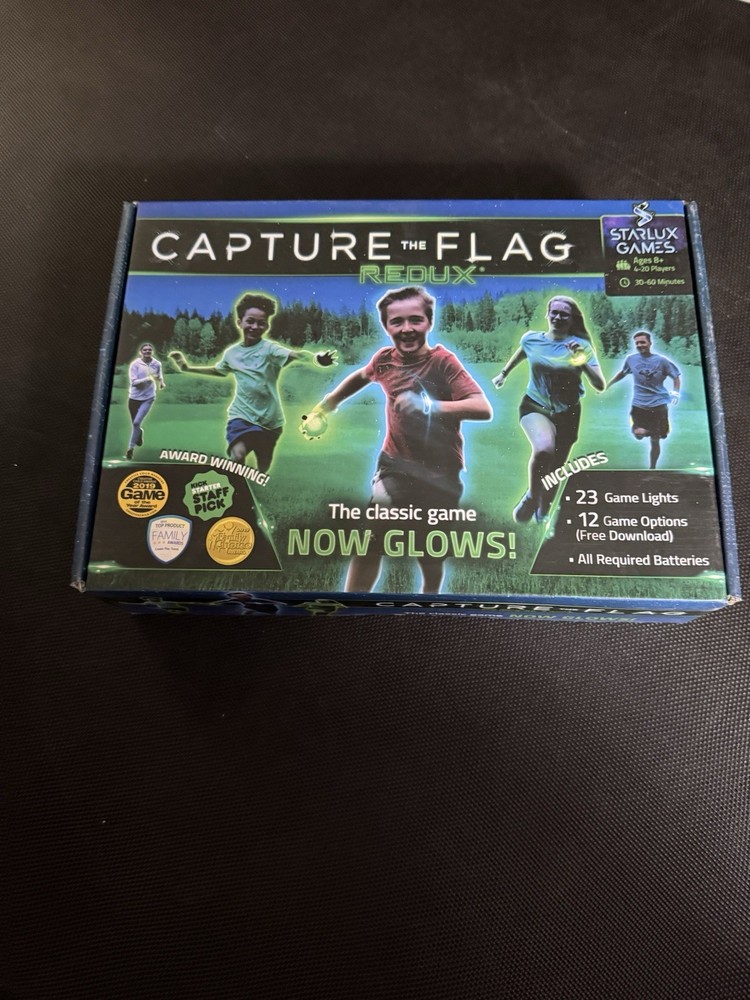 Capture The Flag Game Redux The Glow in The Dark Outdoor Game By Starlux (NEW)