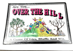 VTG “Are you…OVER THE HILL” Board Game 1986 New in Box Plastic 2-8 Players