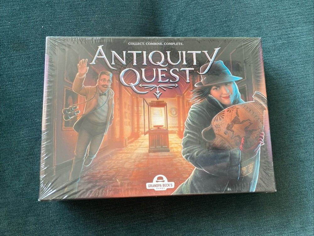 Antiquity Quest Card Board Game by Grandpa Beck’s Games 2-8 Players – New Sealed