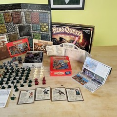 1990 Hero Quest & Kellar’s Keep Quest Pack • Milton-Bradley • Fantasy Board Game