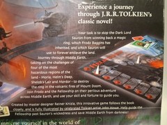 LORD OF THE RINGS Board Game Reiner Knizia 2000 Fantasy Flight Tolkien NEW