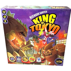 King of Tokyo Board Game By Richard Garfield 2014 Iello 2-6 Players Ages 8+ 2014